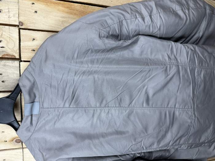 CHAQUETA T-M DE MOTO GARIBALDI GRIS IMPERMEABLE