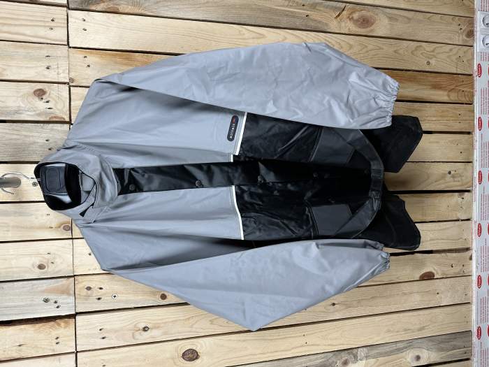 CHAQUETA T-L CHUBASQUERO MOTOMOD GRIS