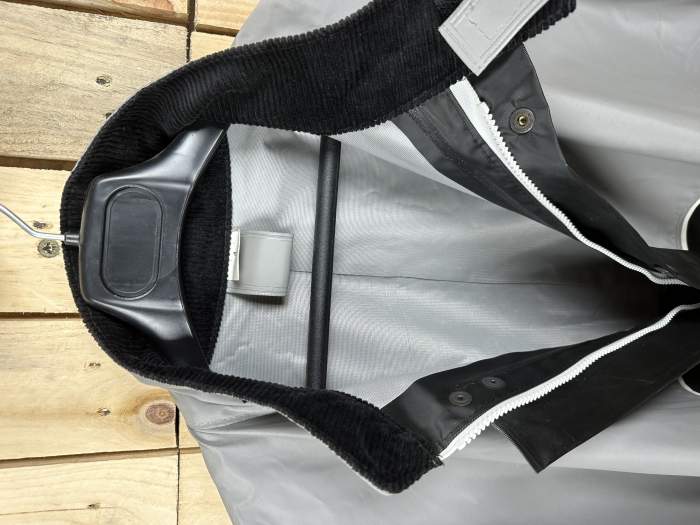 CHAQUETA T-L CHUBASQUERO MOTOMOD GRIS