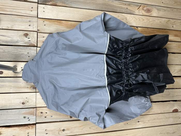 CHAQUETA T-L CHUBASQUERO MOTOMOD GRIS