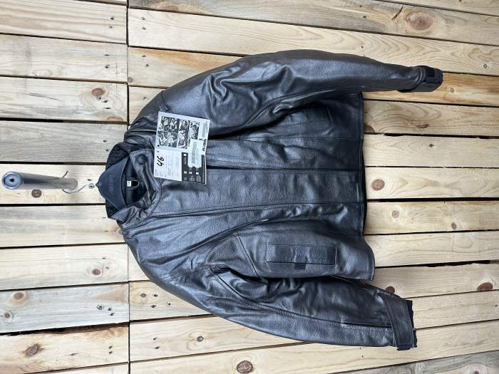 CHAQUETA T-M DE MOTO MUJER GARIBALDI GRIS OSCURO