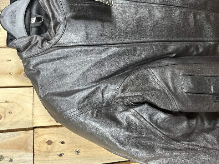 CHAQUETA T-M DE MOTO MUJER GARIBALDI GRIS OSCURO