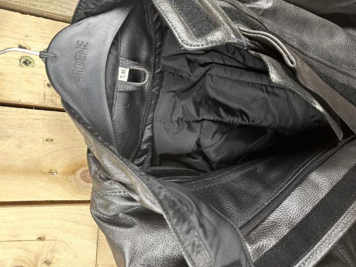 CHAQUETA T-M DE MOTO MUJER GARIBALDI GRIS OSCURO