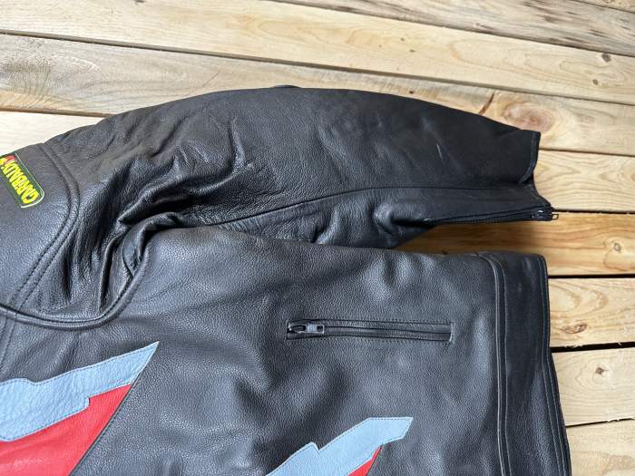 CHAQUETA T-L MOTO GARIBALDI ROJO 54