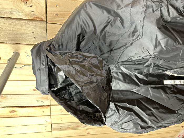 CHAQUETA T-L IMPERMEABLE GARIBALDI GRIS