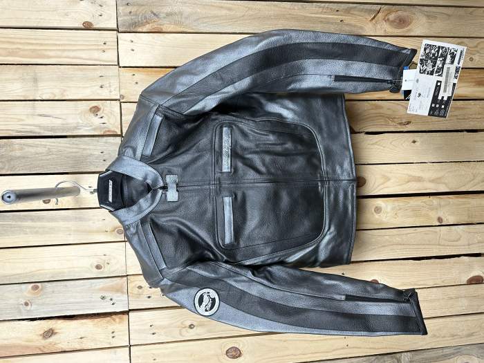 CHAQUETA T-M MUJER GARIBALDI BLUE BIKER GRIS