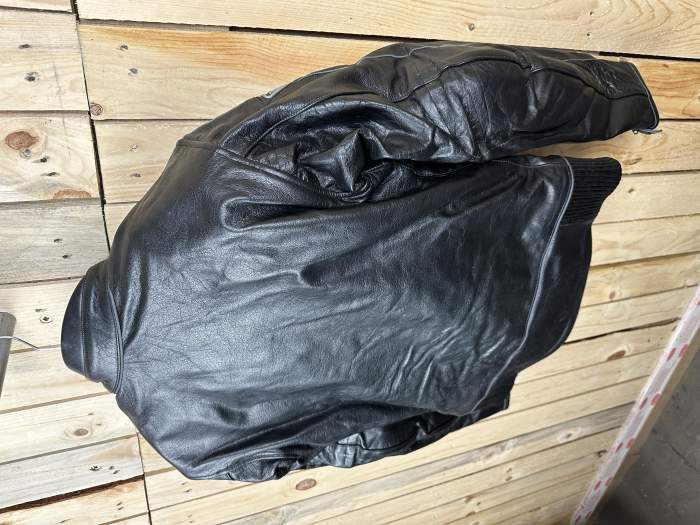 CHAQUETA T-M DE MOTO GARIBALDI NEGRA 5