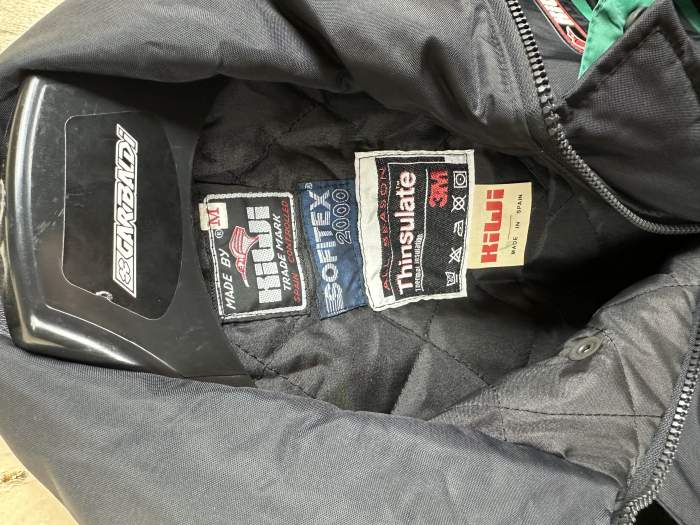 CHAQUETA T-M KIWI IMPERMEABLE SOFITEX NEGRA