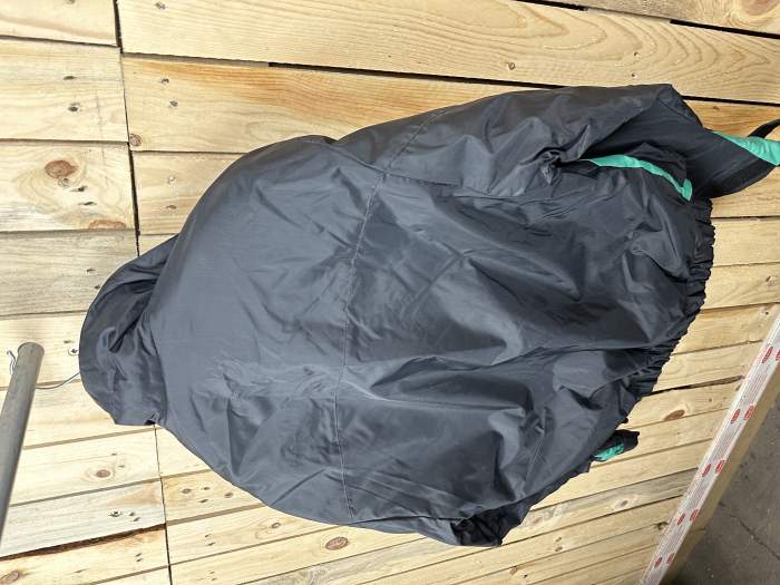 CHAQUETA T-M KIWI IMPERMEABLE SOFITEX NEGRA