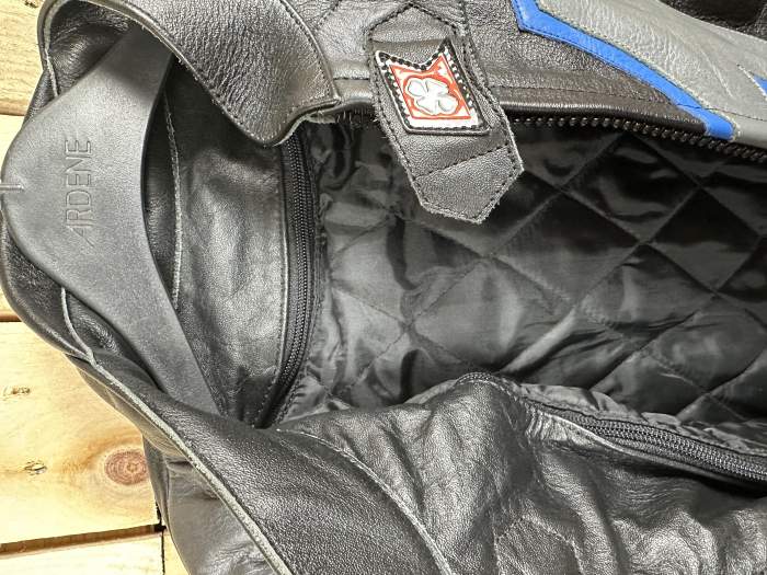 CHAQUETA T-XS DE MOTO GARIBALDI 1 NEGRA