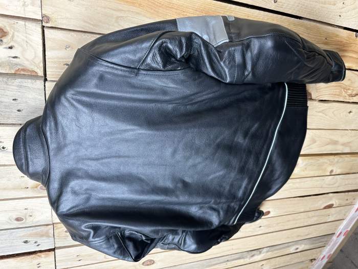 CHAQUETA T-XS DE MOTO GARIBALDI 1 NEGRA