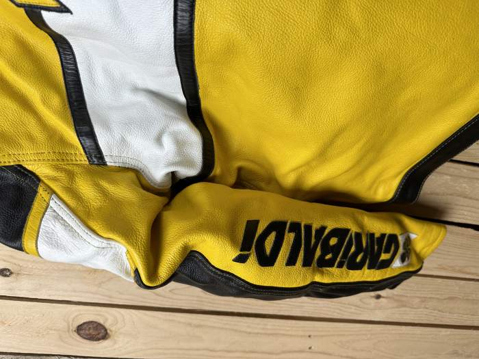 CHAQUETA T-M DE MOTO GARIBALDI AMARILLO 19