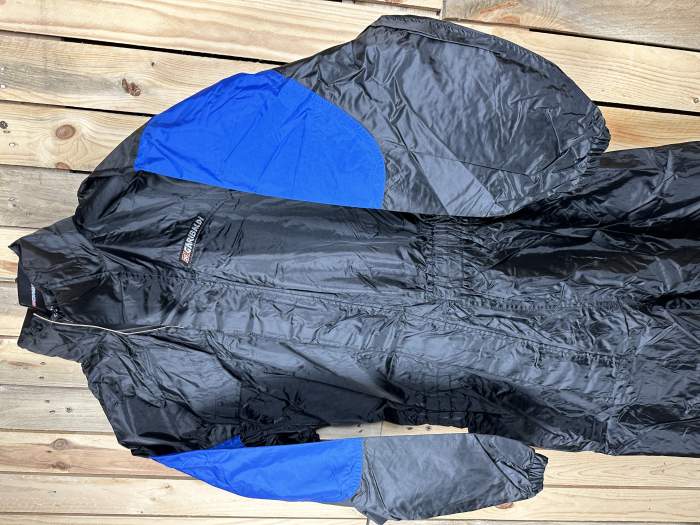 MONO T-M DE LLUVIA IMPERMEABLE GARIBALDI AZUL