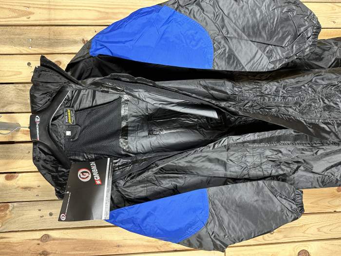 MONO T-M DE LLUVIA IMPERMEABLE GARIBALDI AZUL