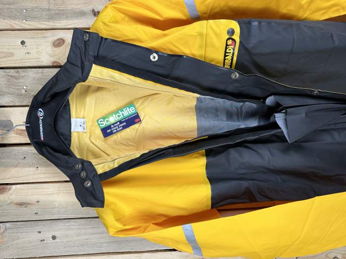 MONO T-M DE LLUVIA IMPERMEABLE GARIBALDI AMARILLO
