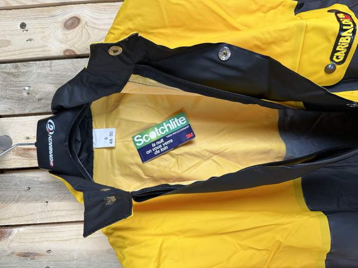 MONO T-L DE LLUVIA IMPERMEABLE GARIBALDI AMARILLO
