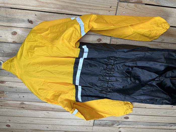 MONO T-L DE LLUVIA IMPERMEABLE GARIBALDI AMARILLO