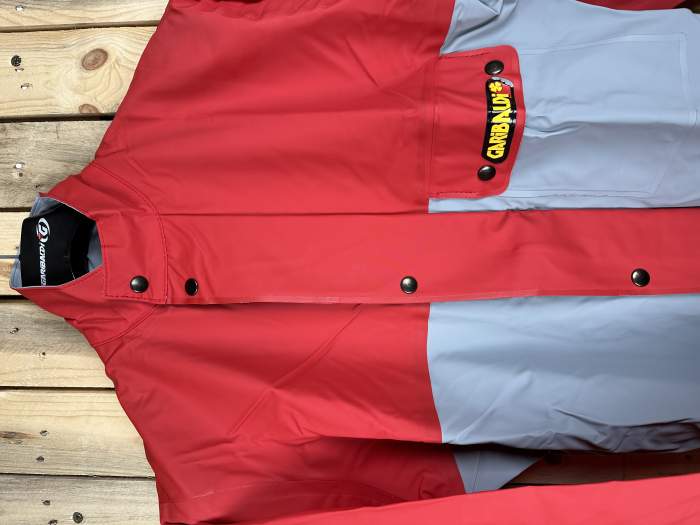 MONO T-S LLUVIA IMPERMEABLE GARIBALDI ROJO 1
