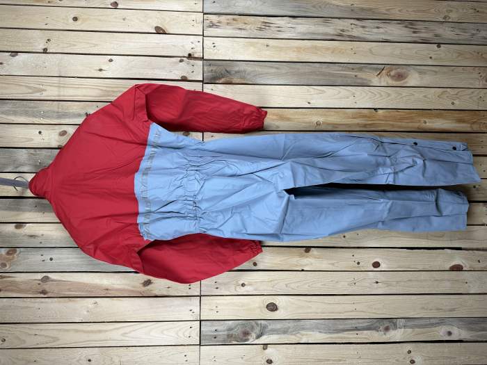 MONO T-S LLUVIA IMPERMEABLE GARIBALDI ROJO 1