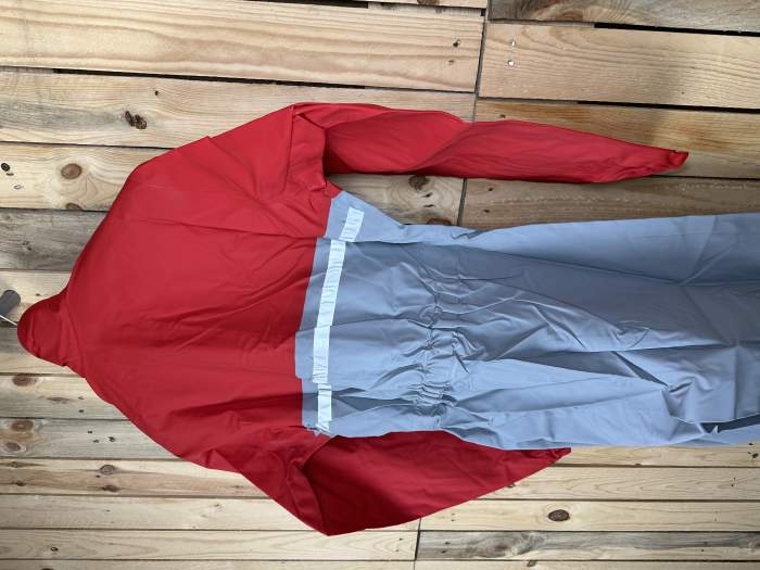 MONO T-S LLUVIA IMPERMEABLE GARIBALDI ROJO 1