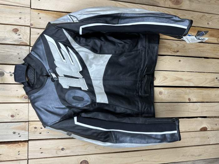 CHAQUETA T-L DE MOTO GARIBALDI O1E NEGRA 2