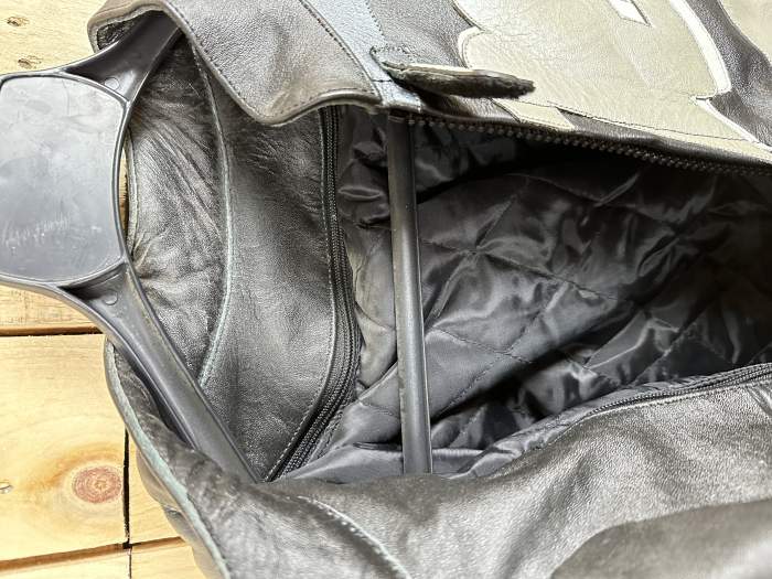 CHAQUETA T-L DE MOTO GARIBALDI O1E NEGRA 2
