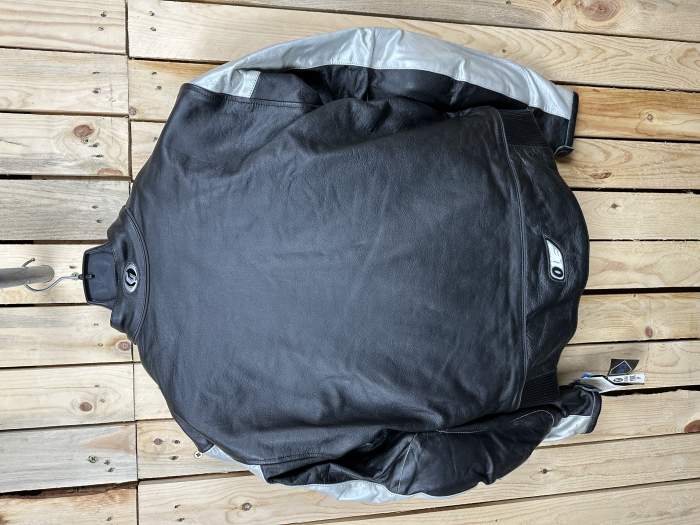 CHAQUETA T-L DE MOTO GARIBALDI O1E NEGRA 2