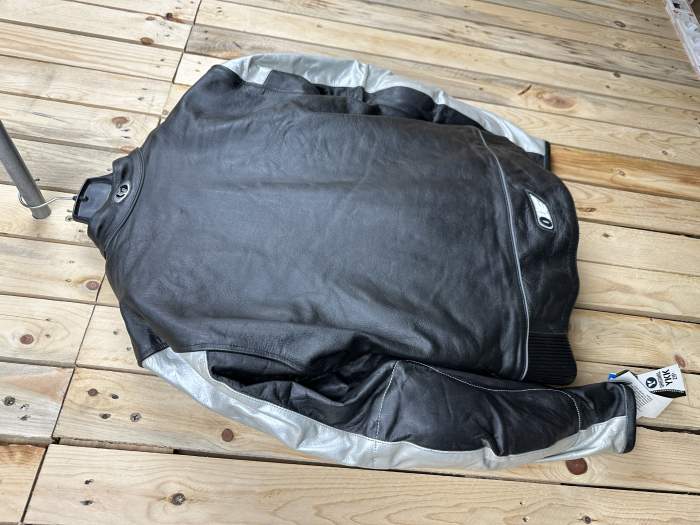 CHAQUETA T-L DE MOTO GARIBALDI O1E NEGRA 2