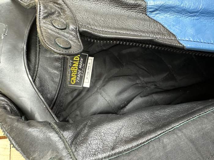 CHAQUETA T-M DE MOTO GARIBALDI 1 NEGRA A