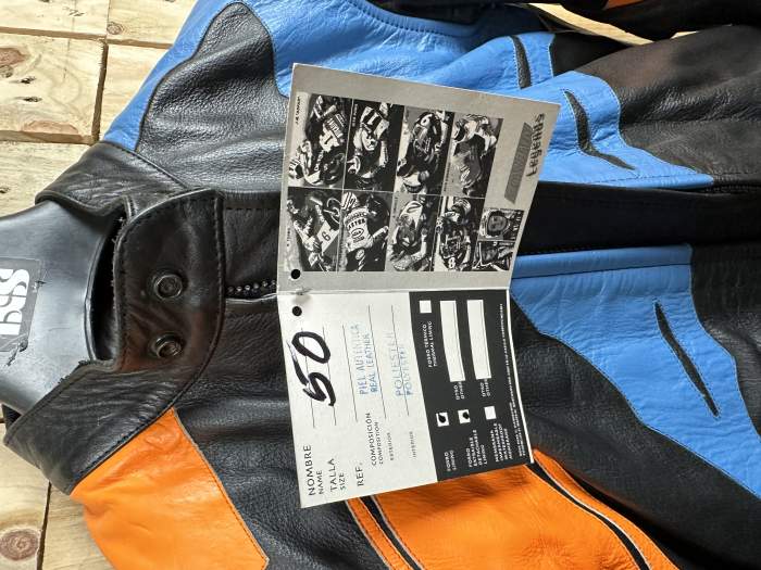 CHAQUETA T-M DE MOTO GARIBALDI 1 NEGRA A
