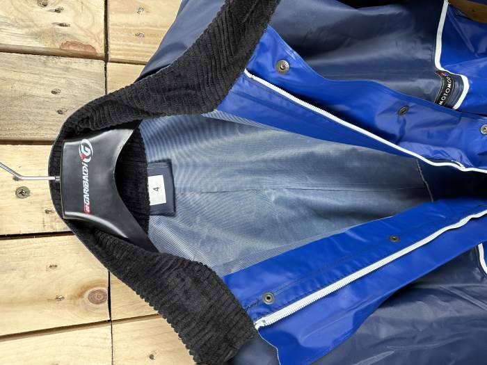 CHAQUETA T-L CHUBASQUERO MOTOMOD AZUL