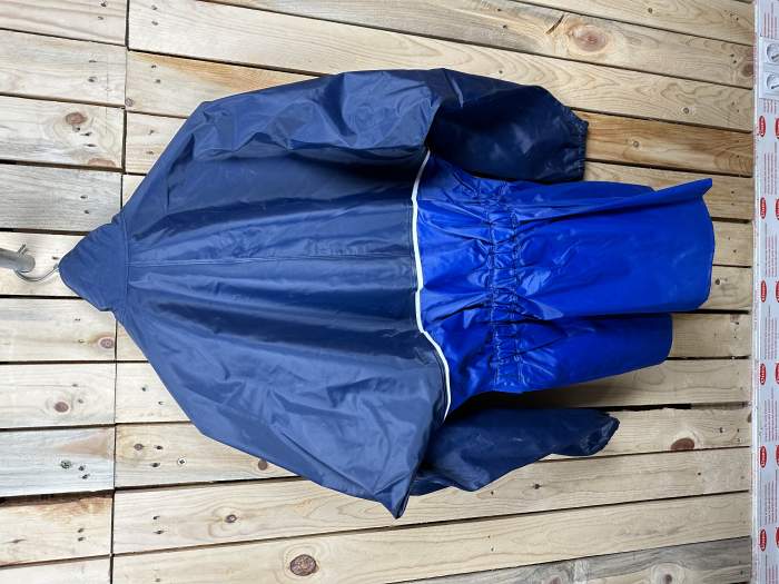 CHAQUETA T-L CHUBASQUERO MOTOMOD AZUL