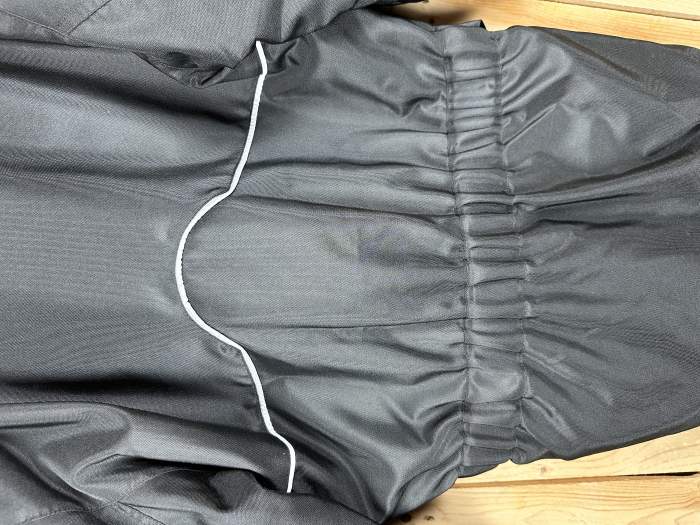 CHAQUETA T-M DE MOTO KIWI NEGRO NYLON