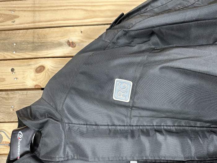 CHAQUETA T-M DE MOTO KIWI NEGRO NYLON