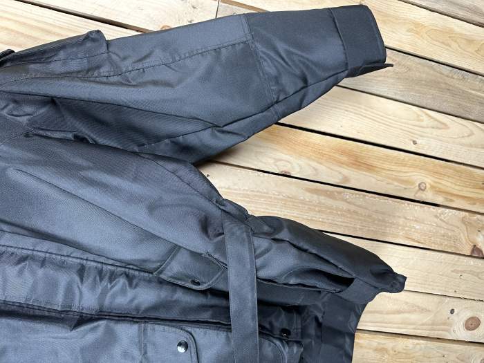CHAQUETA T-M DE MOTO KIWI NEGRO NYLON