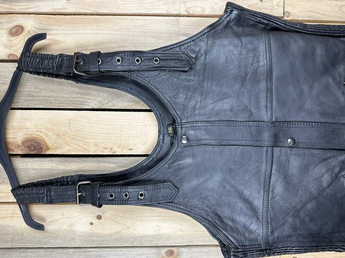 PETO T-XL DE CUERO COMPLETO KIWI 2