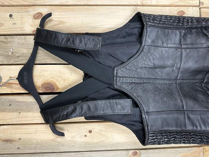 PETO T-XS DE CUERO COMPLETO KIWI XS