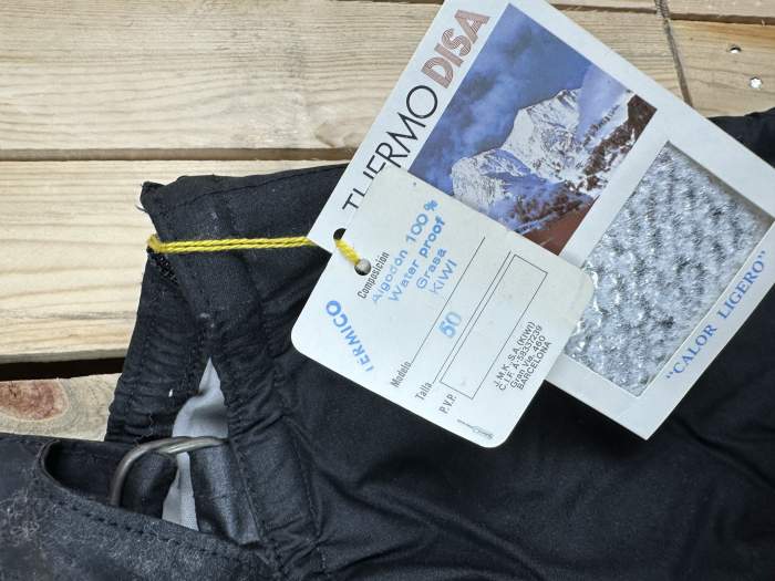 PANTALON T-M DE MOTO KIWI IMPERMEABLE GR/TR
