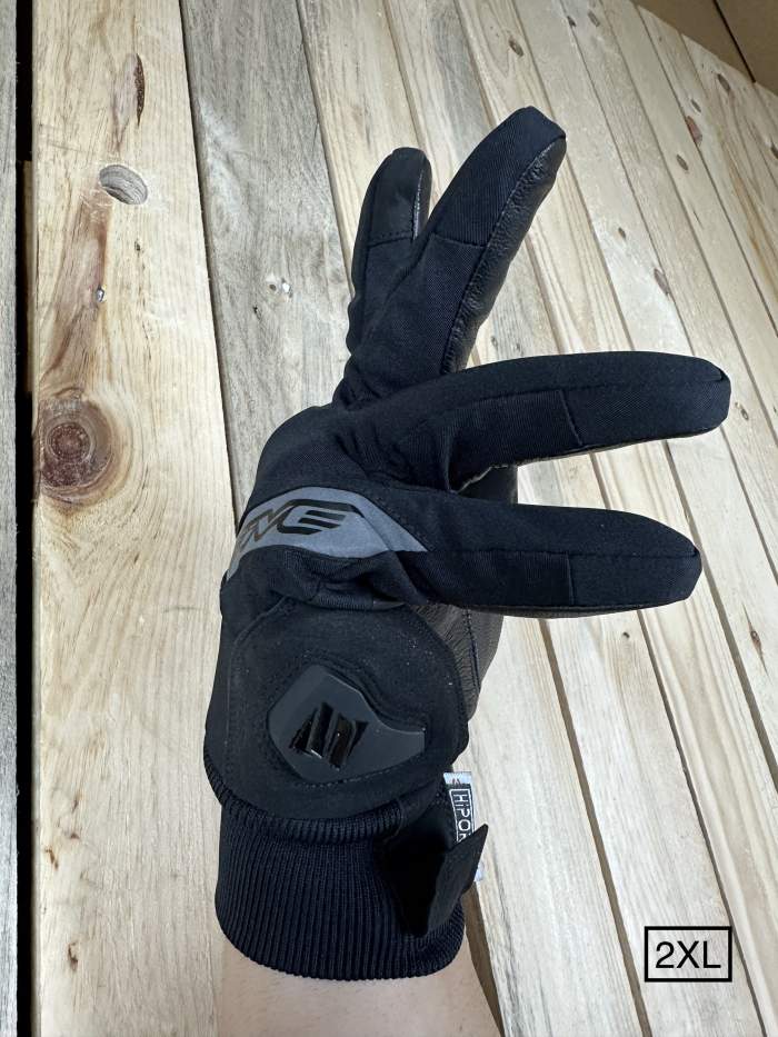 GUANTES T-2XL FIVE WFX FROST NEGRO