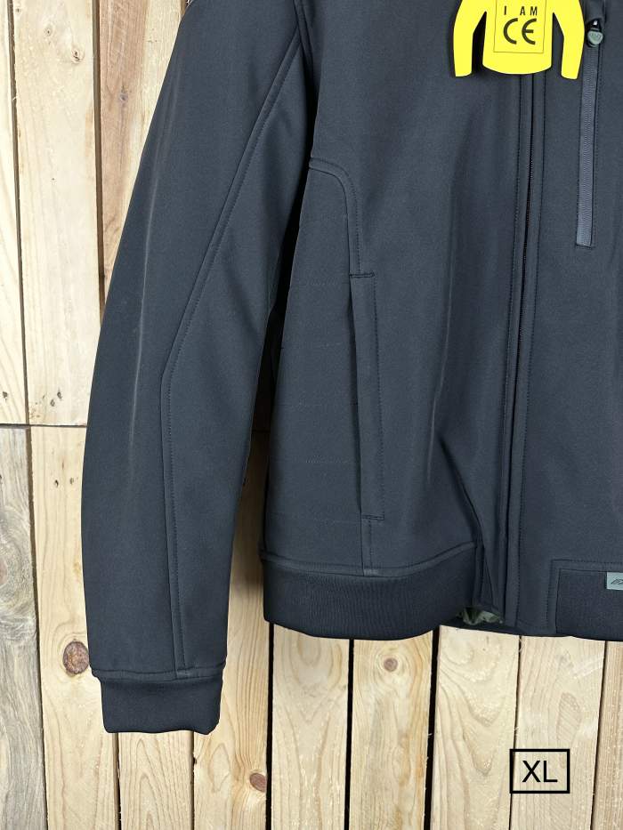 CHAQUETA T-XL IXON SOHO NEGRO KAKI