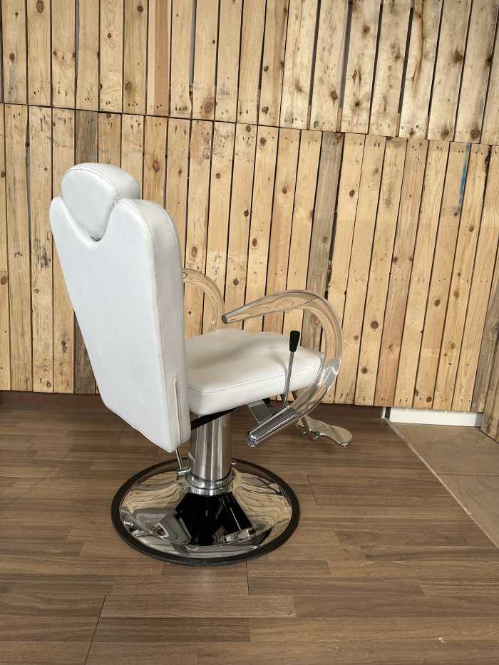 SILLON COMPLETO MARFIL BLANCO RECLINABLE - QrBox.es