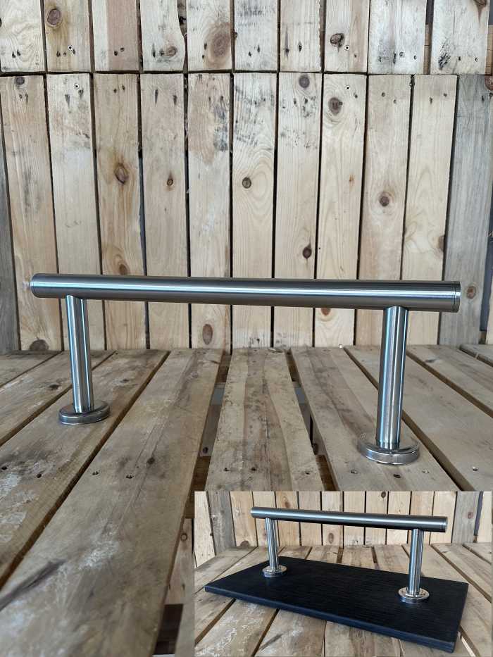 REPOSAPIES XXL CROMADO SIN BASE - QrBox.es