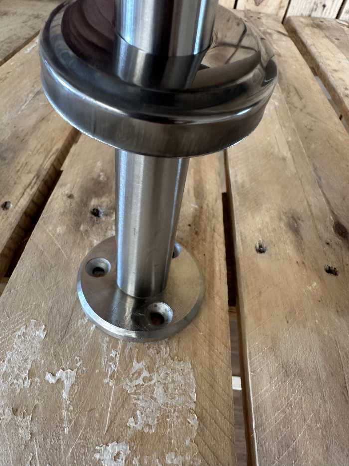REPOSAPIES XXL CROMADO SIN BASE - QrBox.es