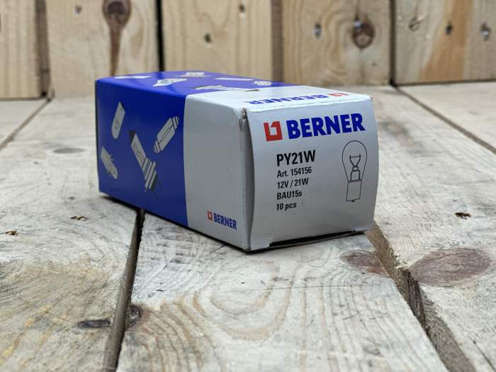 BOMBILLAS NARANJA BERNER PY21W