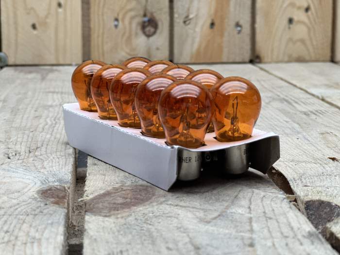 BOMBILLAS NARANJA BERNER PY21W