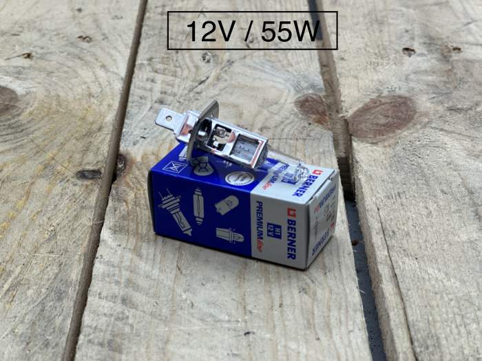 BOMBILLA BERNER H1 12V / 55W