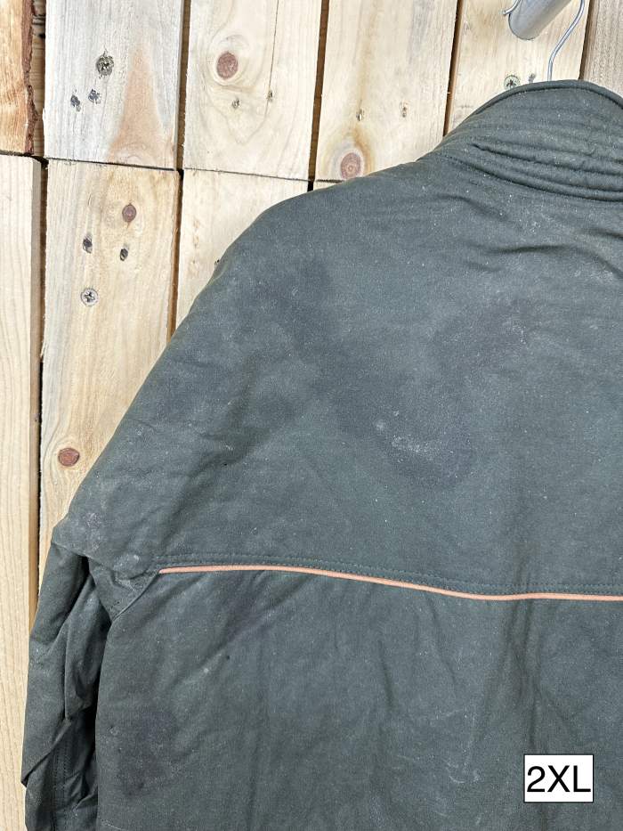 CHAQUETA T-2XL IMPERMEABLE KIWI GRASA VERDE