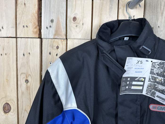 CHAQUETA T-XS GARIBALDI NEGRO/AZUL