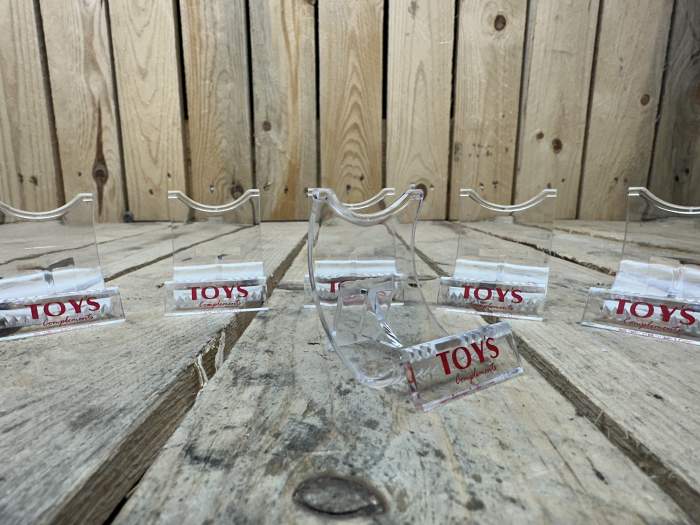 PACK 6 SOPORTES TRANSPARENTES