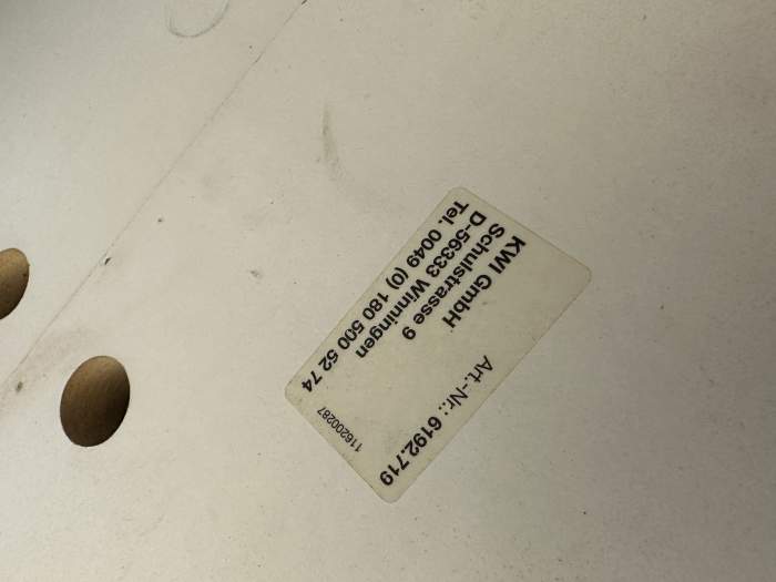 MESA DE TRABAJO PLEGABLE KWB 60X60X80